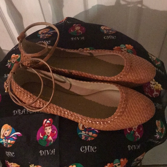 Michael Kors Collection woven leather flats - Picture 1 of 2